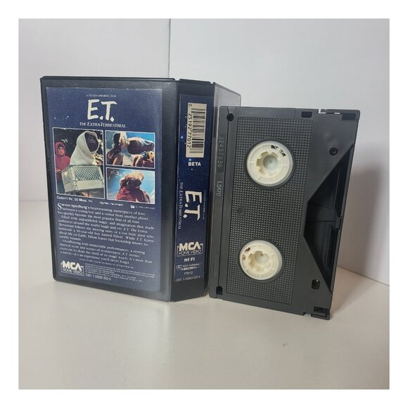 E.T. The Extra-Terrestrial BETA Tape Betamax (Not VHS) Steven Spielberg - Picture 2 of 2